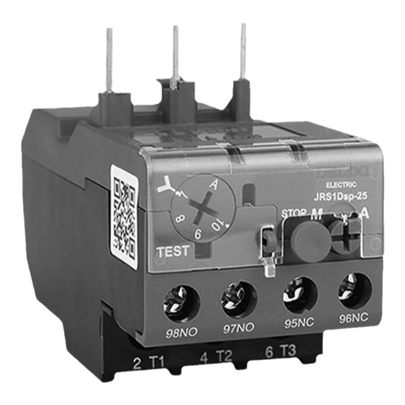 德力西热继电器jrs1dsp-25/38电机温度过热保护器过载保护380V32A