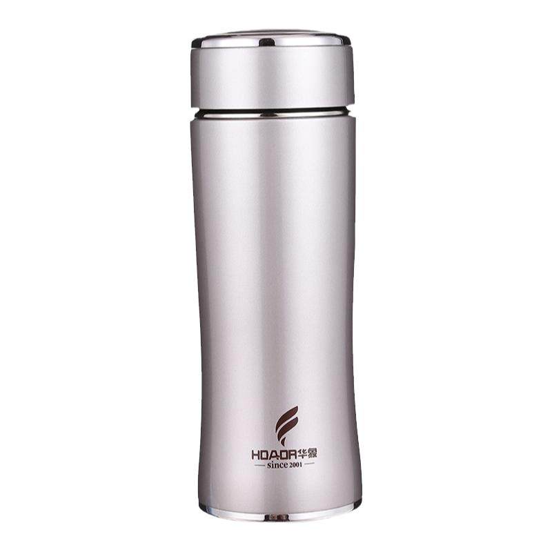 华象金力匡迪保温杯男士茶杯水杯高真空商务杯304不锈钢定制包邮