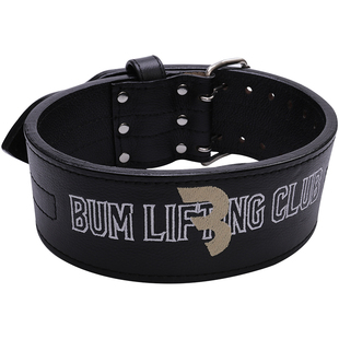 C宝克里斯腰带健身专业深蹲硬拉牛皮举重健美力量举训练保护腰带