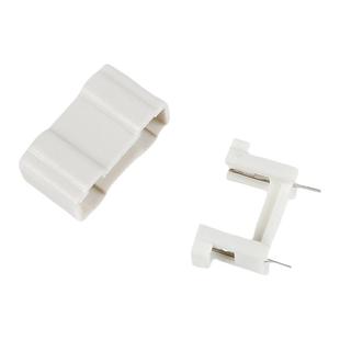 XS-1040阻燃耐高温180度保险丝座 卧式环保防火保险管座 5*20支架