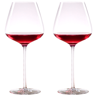 超薄系列家用ins风高脚杯简约酒具高级感水晶红酒杯子醒酒器套装