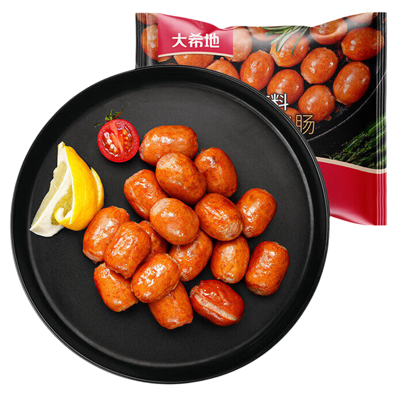 大希地烤肠经典原味黑胡椒味40根