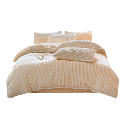 2025轻奢新品阳离子牛奶绒四件套