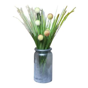 知根  仿真花客厅创意植物盆景装饰绿植配草 插花花艺装饰品田园