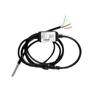 RS485温度传感器高温防水DS18B20水温变送器探头电流型电压型直销