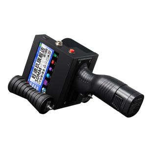 旺德玖50MM(可加墨)手持喷码机打纸箱木板水泥地圆桶编织袋大字符生产日期5厘米二维码户外流水线打码机
