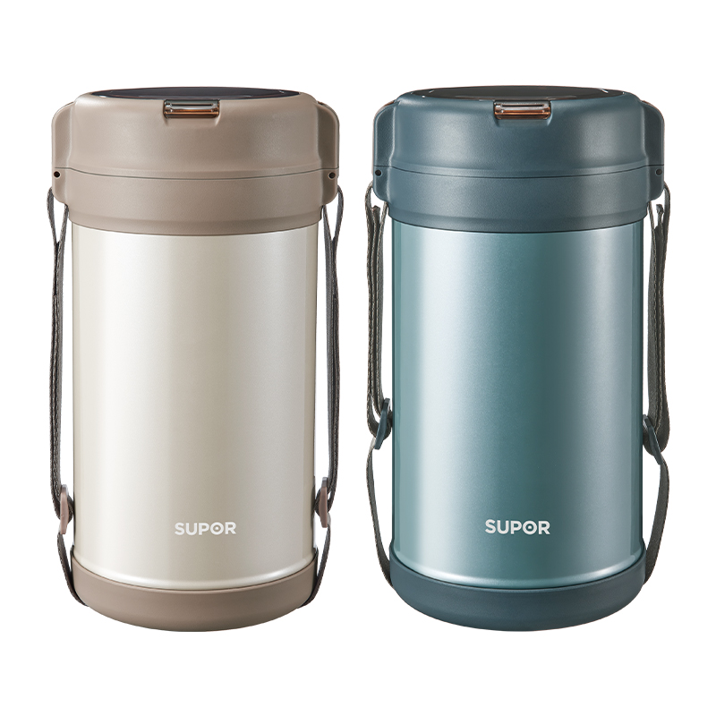 苏泊尔保温饭盒大容量不锈钢便当盒加热超长保温饭桶学生上班族