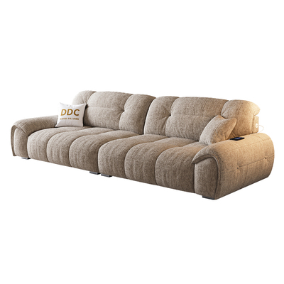 DDC法式复古布艺沙发客厅