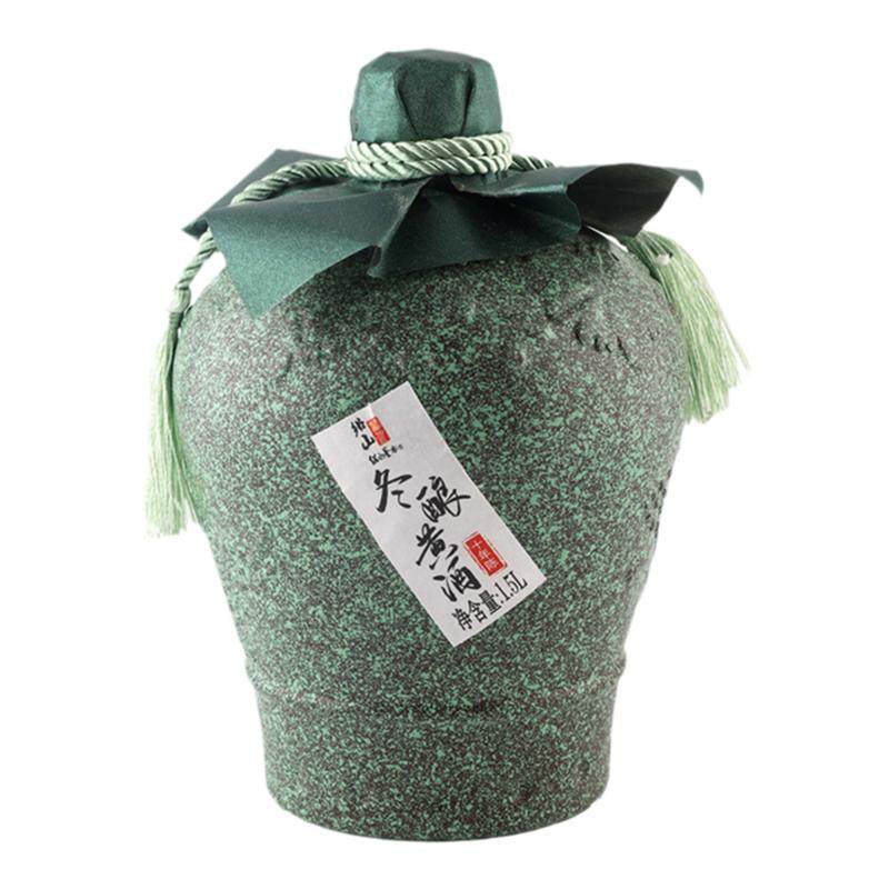 绍山鉴水黄酒3斤装坛装绍兴特产