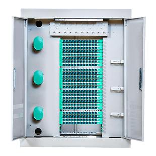 288/576/720芯室外odf光纤配线柜空箱满配法兰空盘SC/FC光缆交接箱冷轧钢室内三网/四网合一机柜直插式光交箱