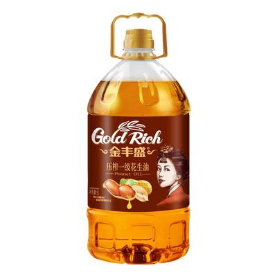 金丰盛压榨一级花生油桶装