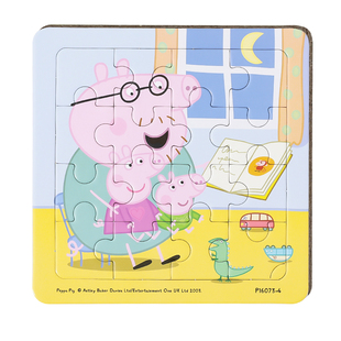 小猪佩奇拼图板3到6岁宝宝益智早教男孩女孩智力进阶平图儿童玩具