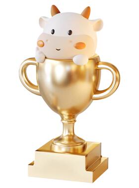 优秀员工冠军刻字纪念品