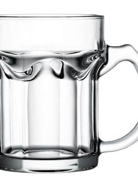 臻皿啤酒杯带把耐高温
