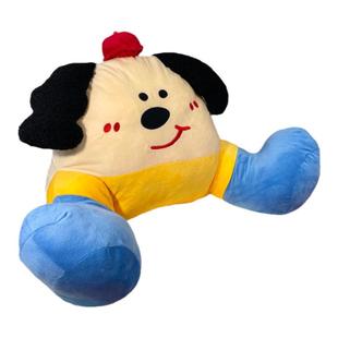 可爱大脚狗床头靠垫宿舍床上软包靠枕大靠背抱枕女生睡觉沙发靠枕