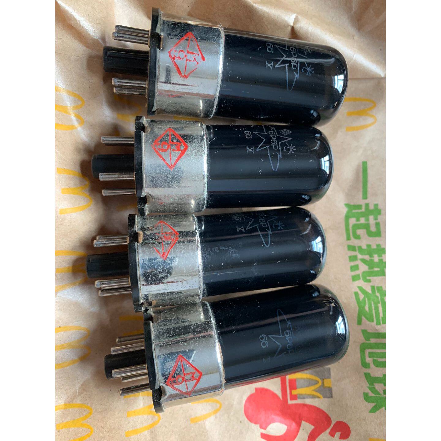 议价可维修曙光6P6P电子管4个同期产品一台机器拆下顶部无老化现