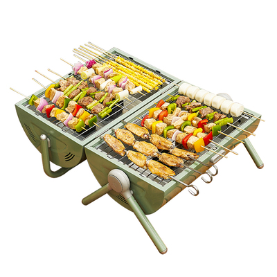 燃客便携折叠双面烧烤炉