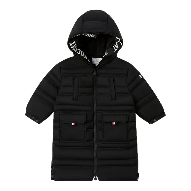tartineetchocolat法国巧克力童装冬男童拼接鹅绒儿童羽绒服