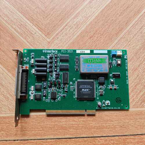 议价Interface PCI-3521数据采集卡 带VEC11维修