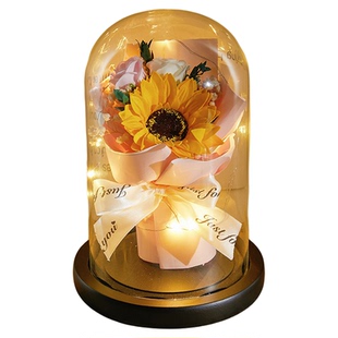 公司年会礼物新年过年员工客户礼品送老师教师节永生花实用的干花