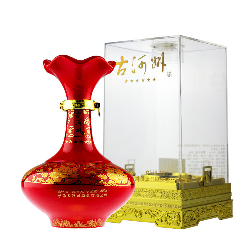 古河州六星500ml52度礼盒装