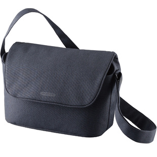 Elecom宜丽客单肩相机包微单内胆包单反斜挎佳能索尼富士收纳包