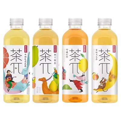 农夫山泉茶派π900ml大瓶整箱