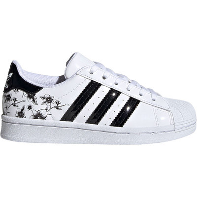 阿迪达斯大童贝壳头板鞋运动鞋