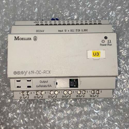 金钟穆勒PLC模块型号Easy619DCRCX