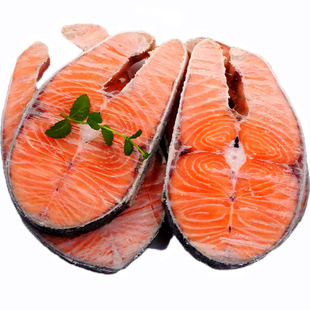 明汕堂三文鱼排中段辅食整条切片鲑鱼肉三文鱼扒整段新鲜冷冻