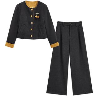 IEF/爱依服【小个子】2026年秋冬新款时尚两件套绝美套装穿搭OOTD