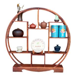花梨木桌面茶架茶桌上的置物架茶具架子置物架紫砂壶摆放架茶摆架