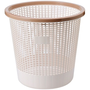 垃圾桶大号大容量厨房家用镂空卫生间厕所宿舍压圈塑料纸篓垃圾篓