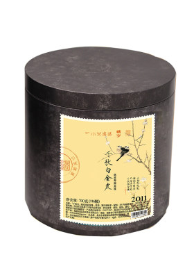 2011年千秋白陈皮龙珠700克/罐
