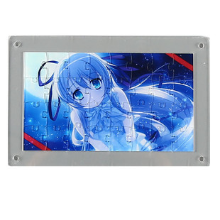 亚克力拼图定制拼图钥匙扣定制情侣照片生日礼物明星周边卡通人物