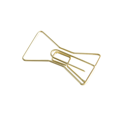 创意曲别针金色异形回形针