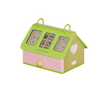 首饰收纳盒2025新款轻奢高档黄金珠宝戒指项链耳钉手串饰品展示盒