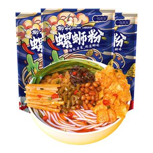 螺蛳粉正品柳州风味螺丝粉酸辣水煮袋装广西米粉方便螺狮粉批发