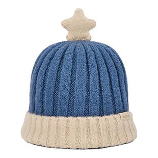 巴拉巴拉balaOne儿童帽子男童女童比尼帽舒适保暖五角星装饰时尚