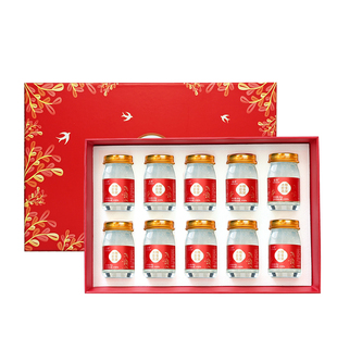 央企嘉荷孕妇滋补溯源码浓缩即食燕窝礼盒冰糖月套餐30瓶高唾液酸