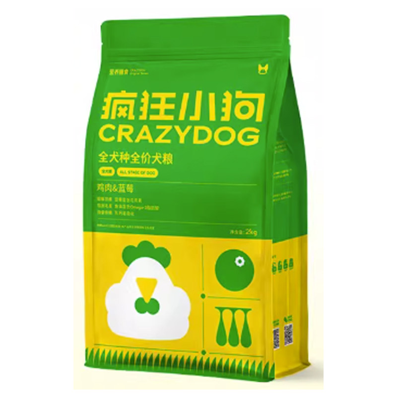 疯狂小狗狗粮小蓝包泰迪比熊博美