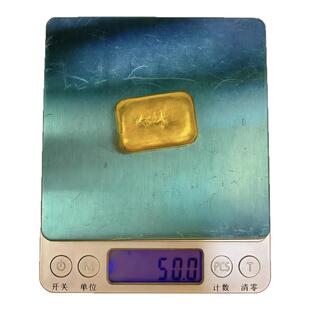 正品孟加拉赤金金条巴布亚赤金原料火烧不变色孟加拉金500克金条