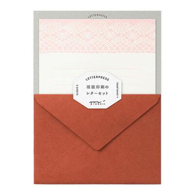 midori活版印刷信纸信封套装