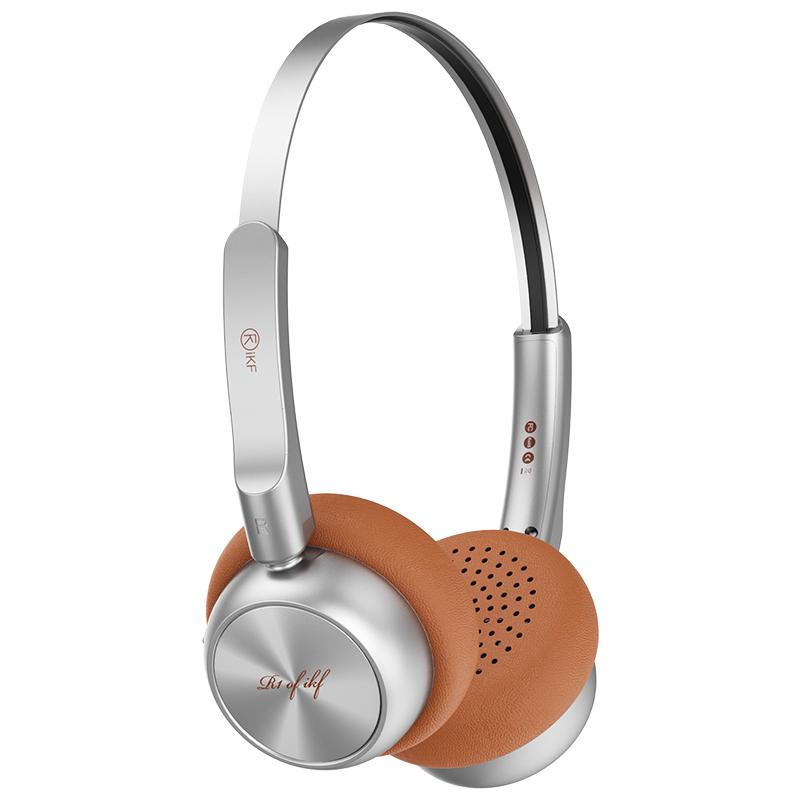 iKF R1复古头戴式耳机小头无线蓝牙降噪2025款穿搭美拉德式艺术生