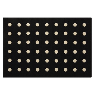 法式入户门地垫门内进门复古垫子家用防滑黑色脚垫高级感门口门垫