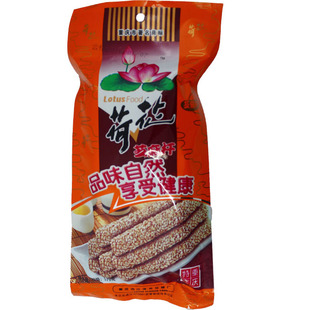 荷花牌芝麻杆170g重庆手工麻糖传统特产麦芽棒糖即食零食灶糖