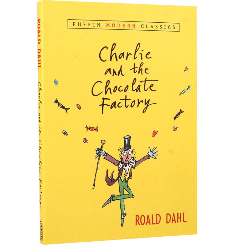 现货查理与巧克力工厂英文原版 Charlie and the Chocolate Factory儿童青少年小说罗尔德达尔 Roald Dahl查理和巧克力工厂