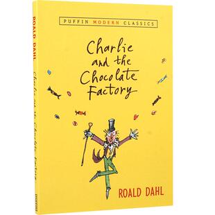 现货 查理与巧克力工厂 英文原版 Charlie and the Chocolate Factory 儿童青少年小说 罗尔德达尔 Roald Dahl 蓝思值810L