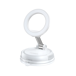 绿联磁吸手机支架真空吸附车载吸盘支架2025新款适用苹果Magsafe磁吸自拍神器旋转桌面浴室墙壁导航固定支撑