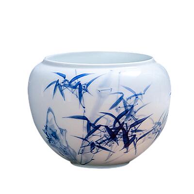 元薪号青花简约茶配件水盂